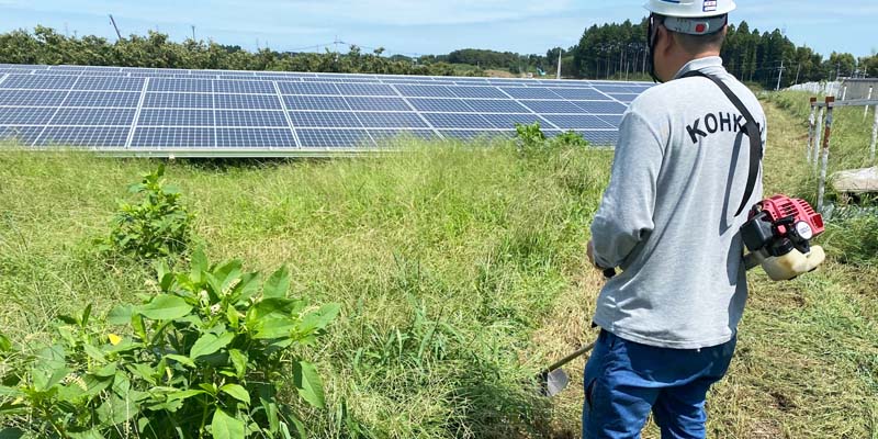 太陽光発電メンテナンス画像01